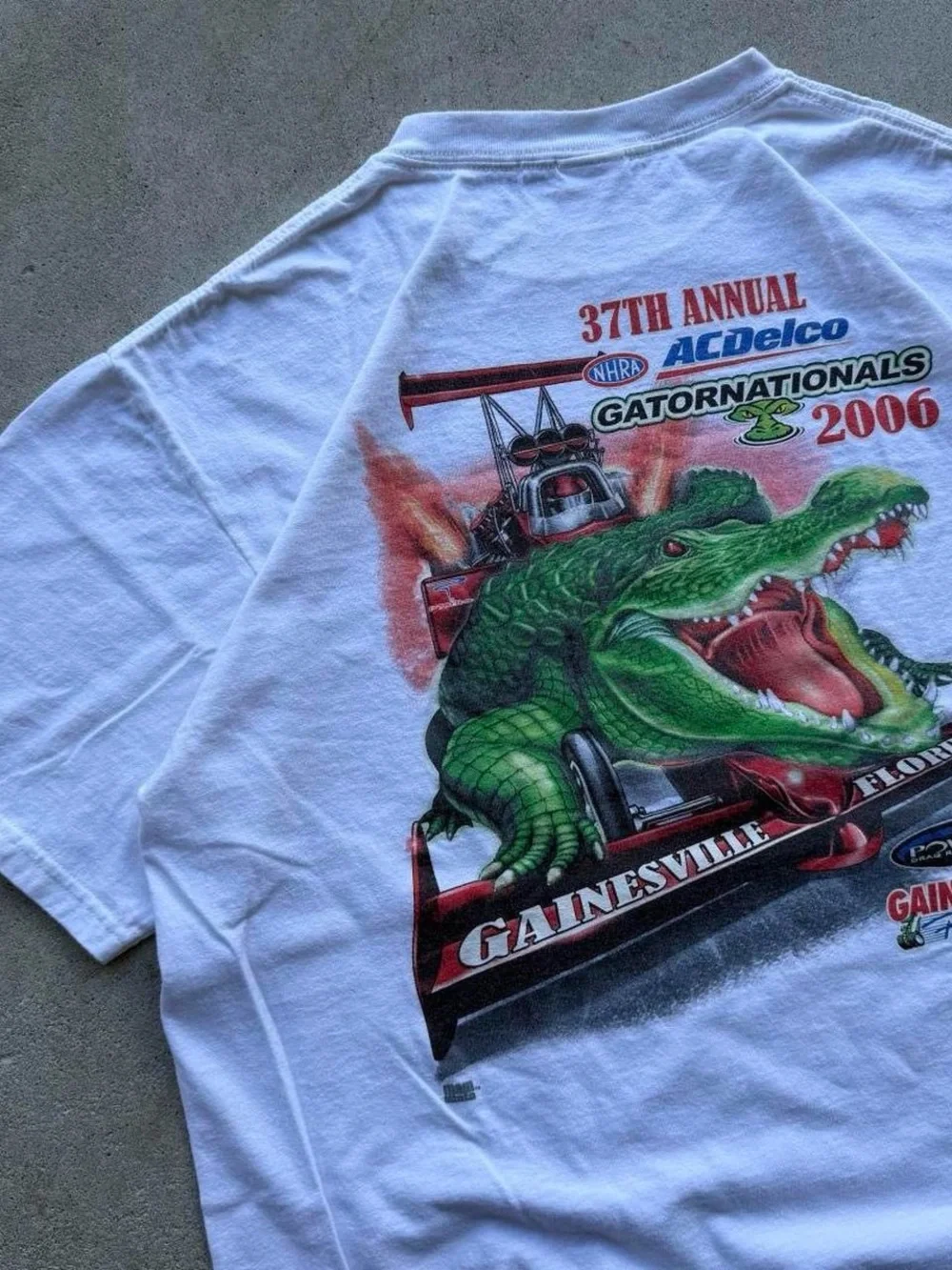 Vintage 2006 NHRA Gatornationals Drag Racing Tee